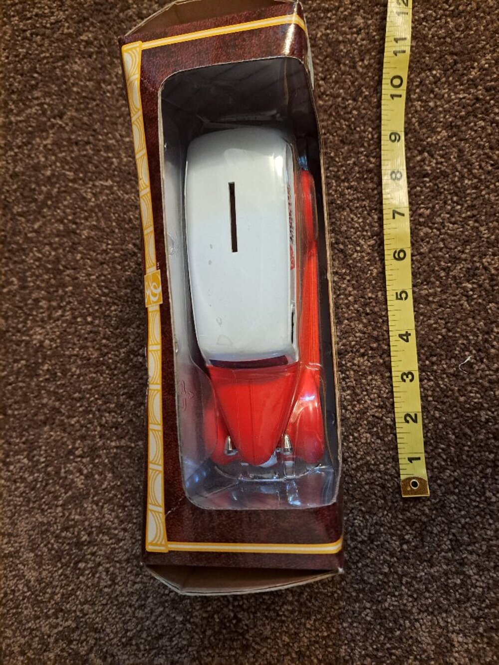 NIB Ertl Collectibles die cast Tractor Supply Co. 1938 Chevy Panel Truck Bank - Picture 8 of 8